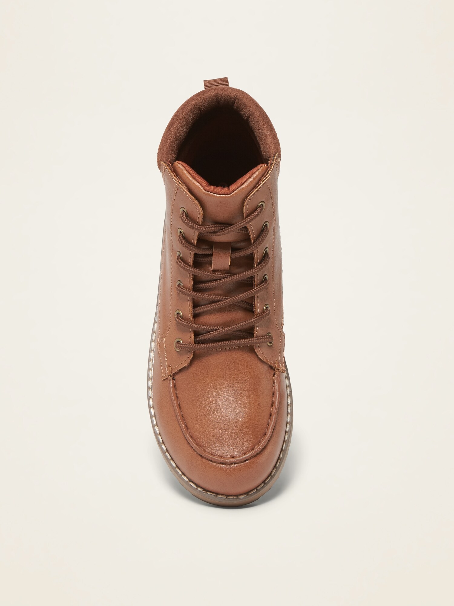 Boys moccasin clearance boots