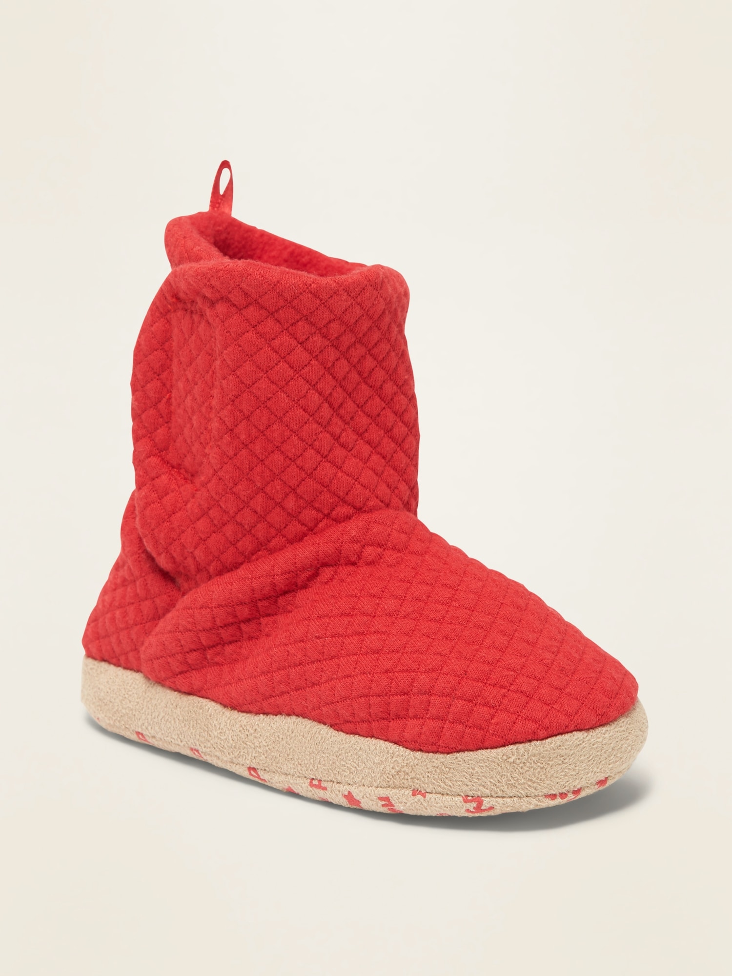 Quilted Jersey Slipper Boots for 