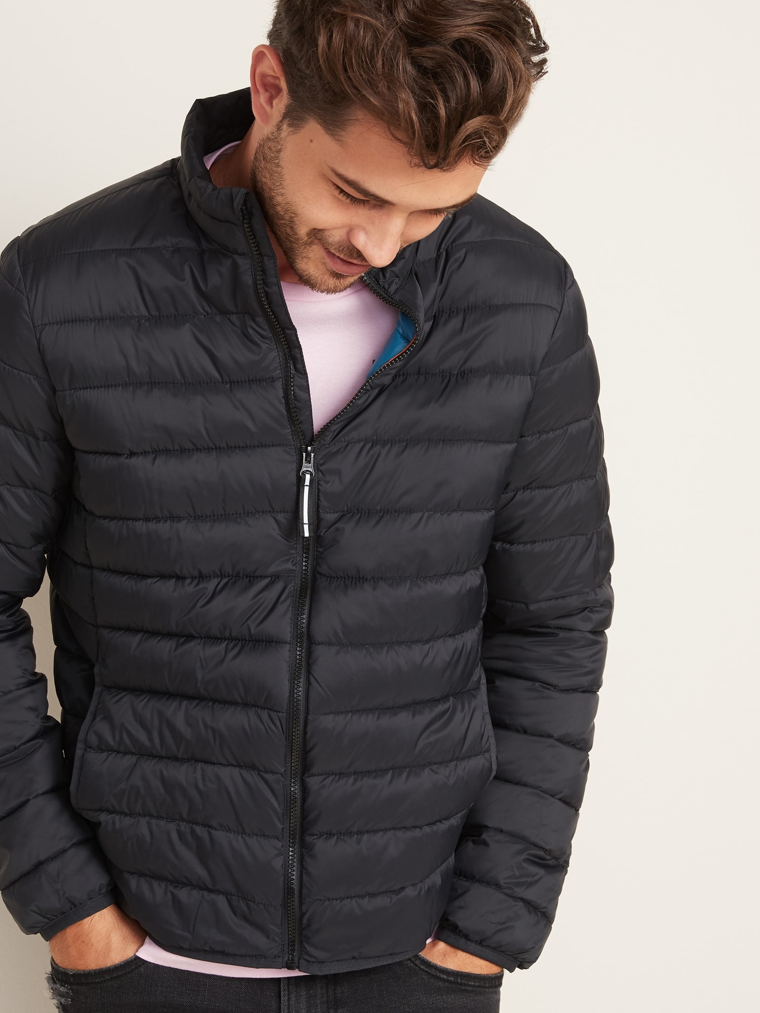 gap mens quilted jacket