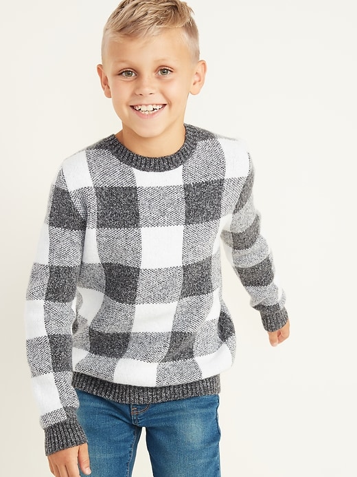 View large product image 1 of 1. Crew-Neck Sweater for Boys