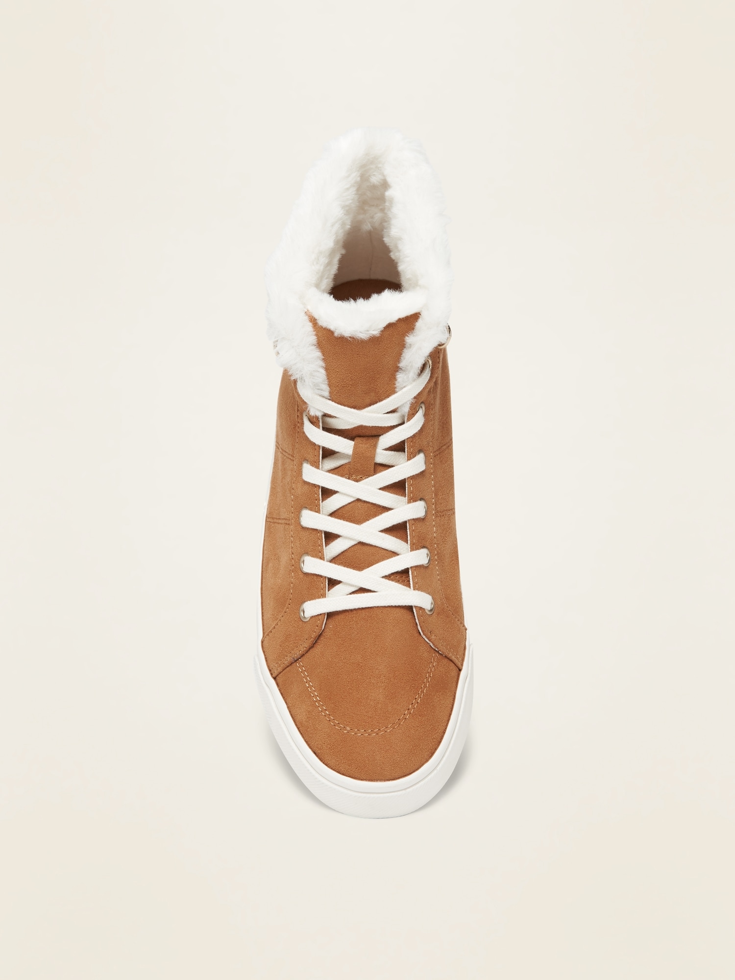 Fleece lined hot sale high tops