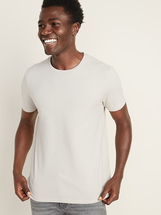 Soft-Washed Crew-Neck T-Shirt for Men