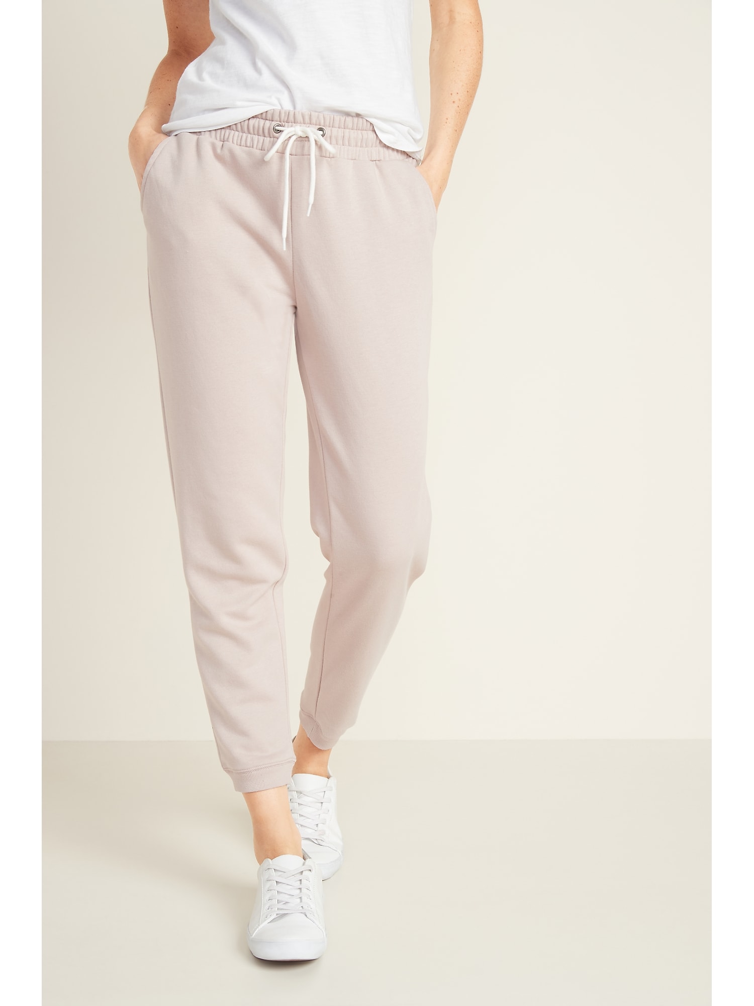 French-Terry Jogger Pants for Women 