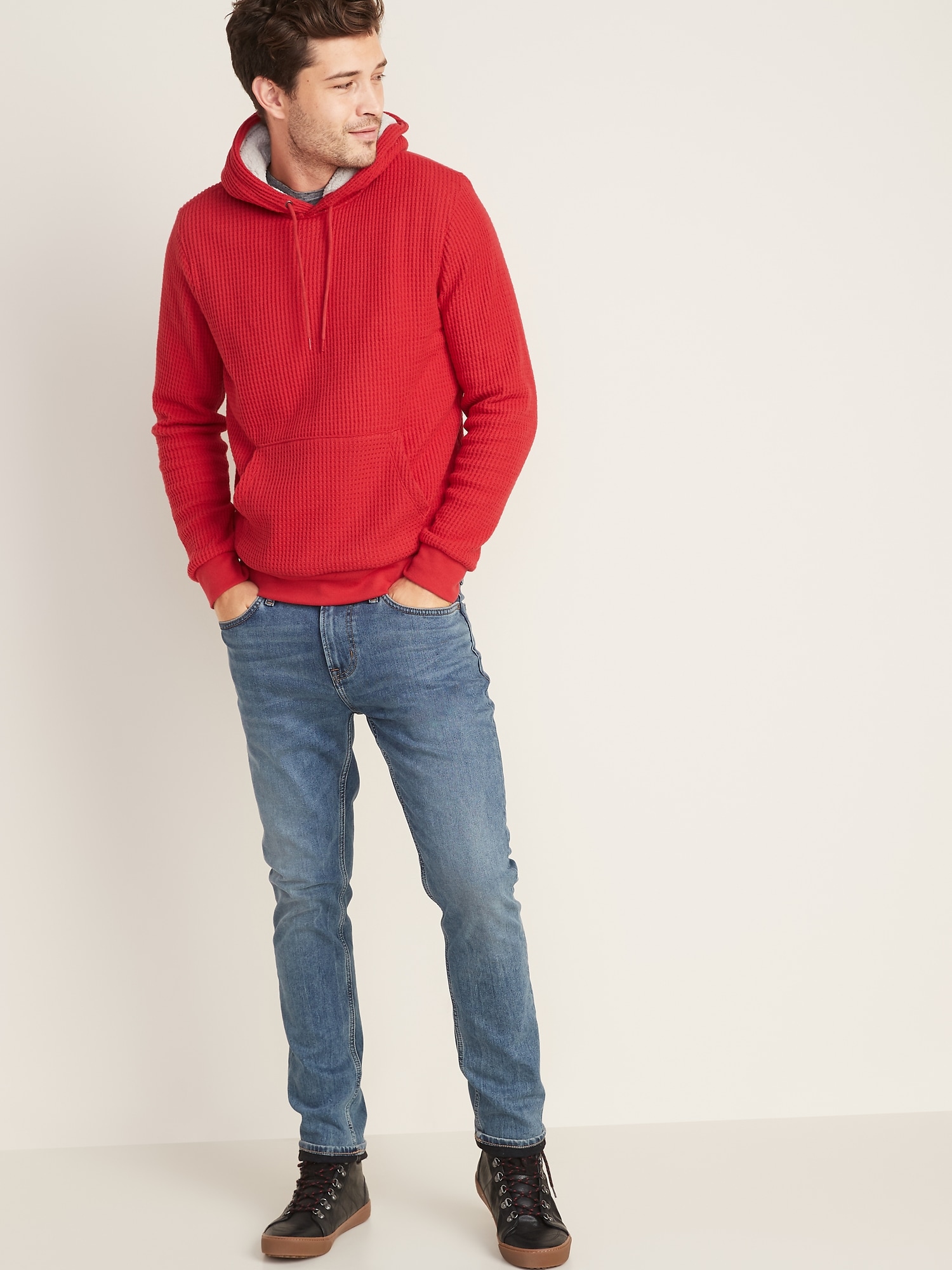 old navy red hoodie