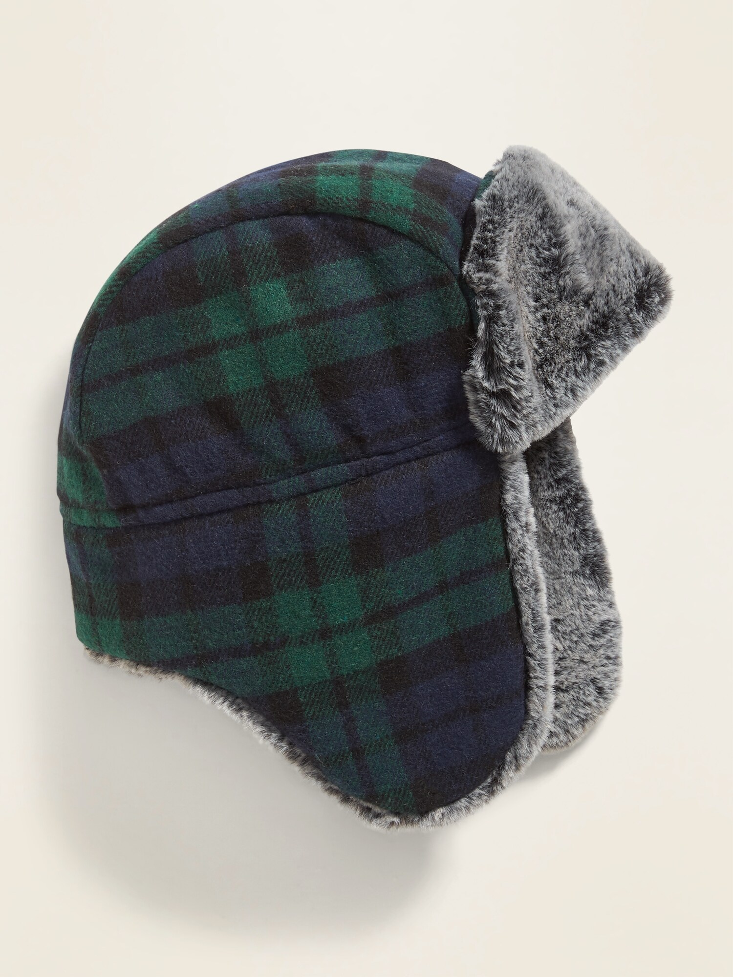 boys navy trapper hat