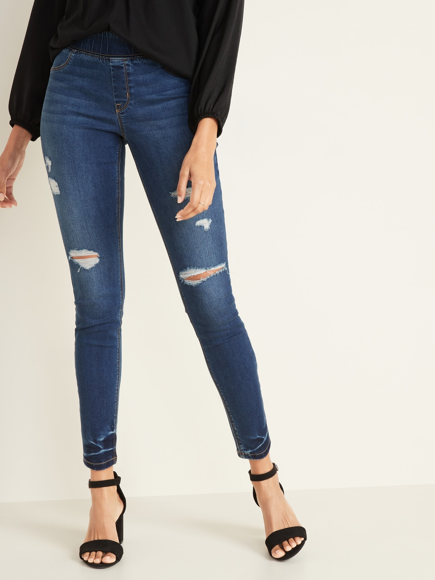 old navy rockstar jeans mid rise