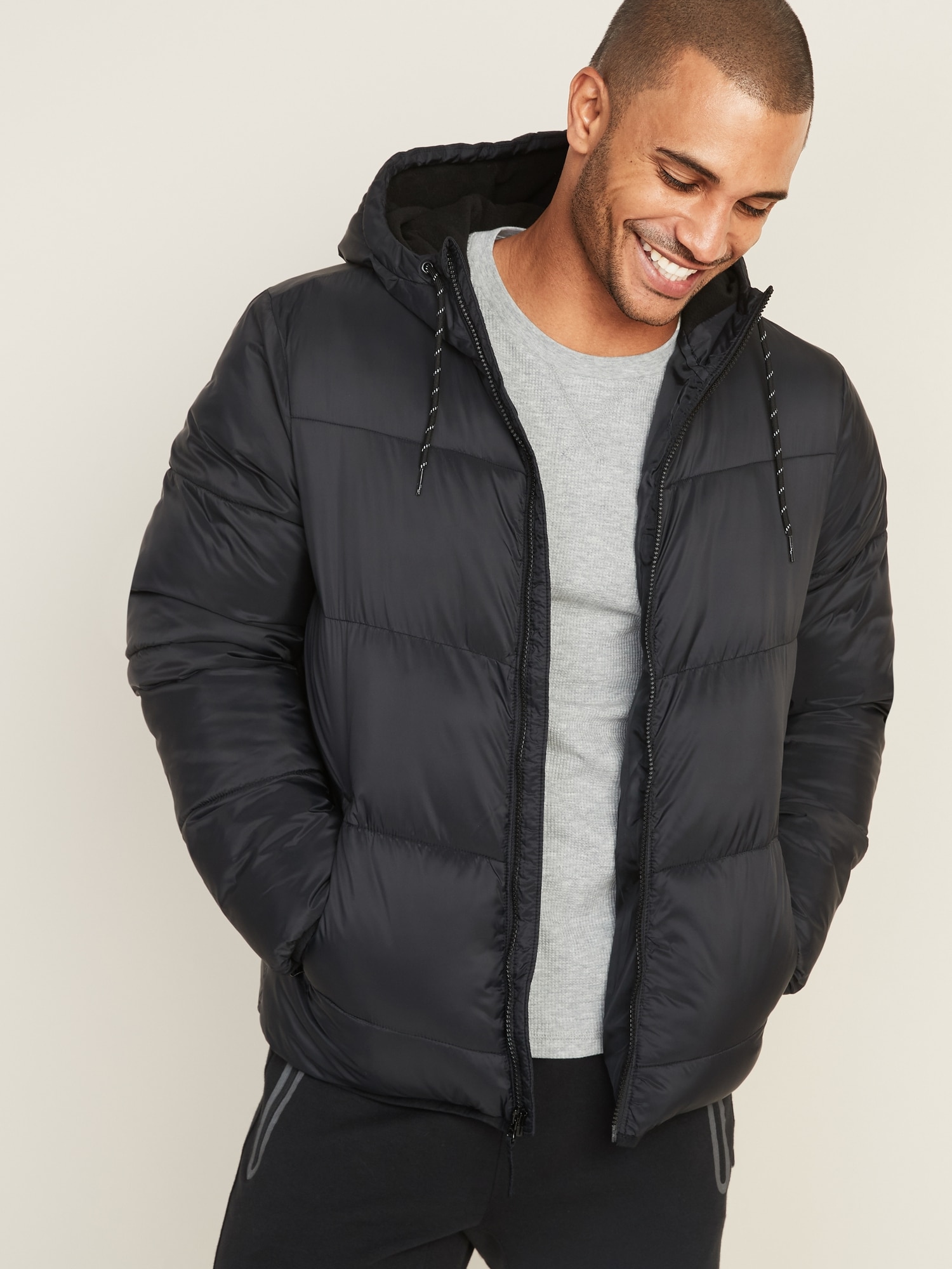 Mens puffer shop jacket old navy