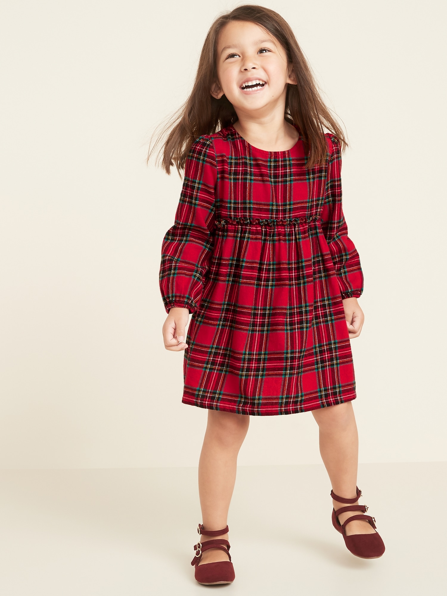 toddler plaid dress