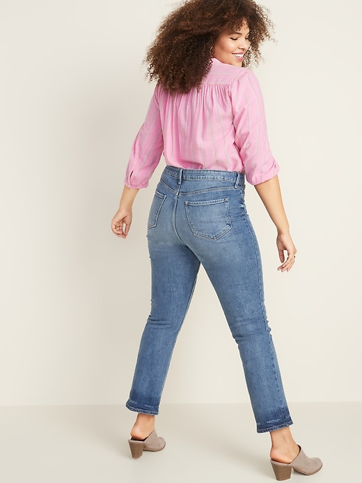 Image number 7 showing, High-Waisted Flare Ankle Jeans For Women