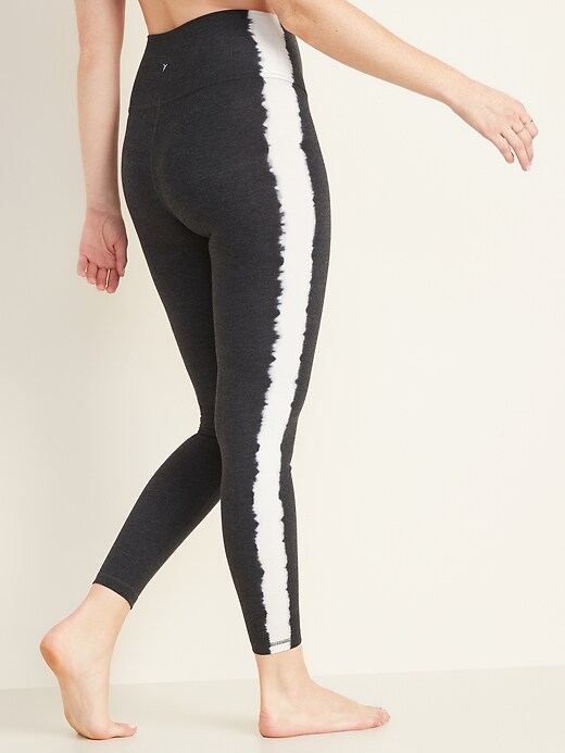 View large product image 2 of 2. High-Waisted 7/8-Length Balance Yoga Leggings for Women