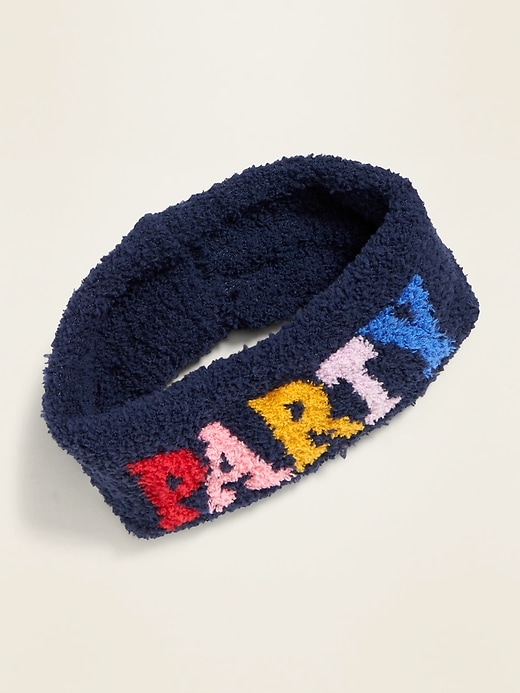 View large product image 1 of 1. Cozy Chenille Ear Warmer For Women