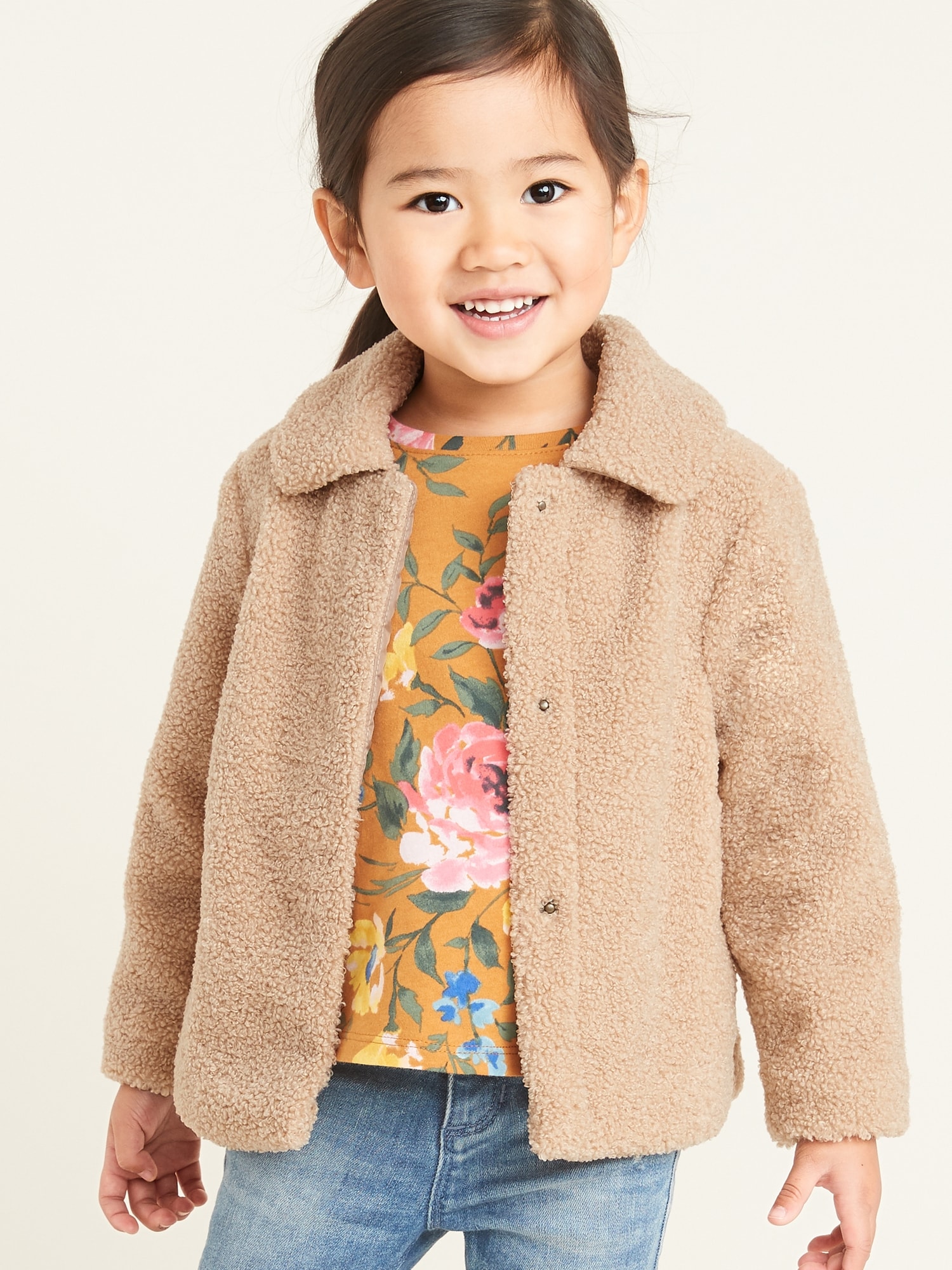 Sherpa on sale coat girls