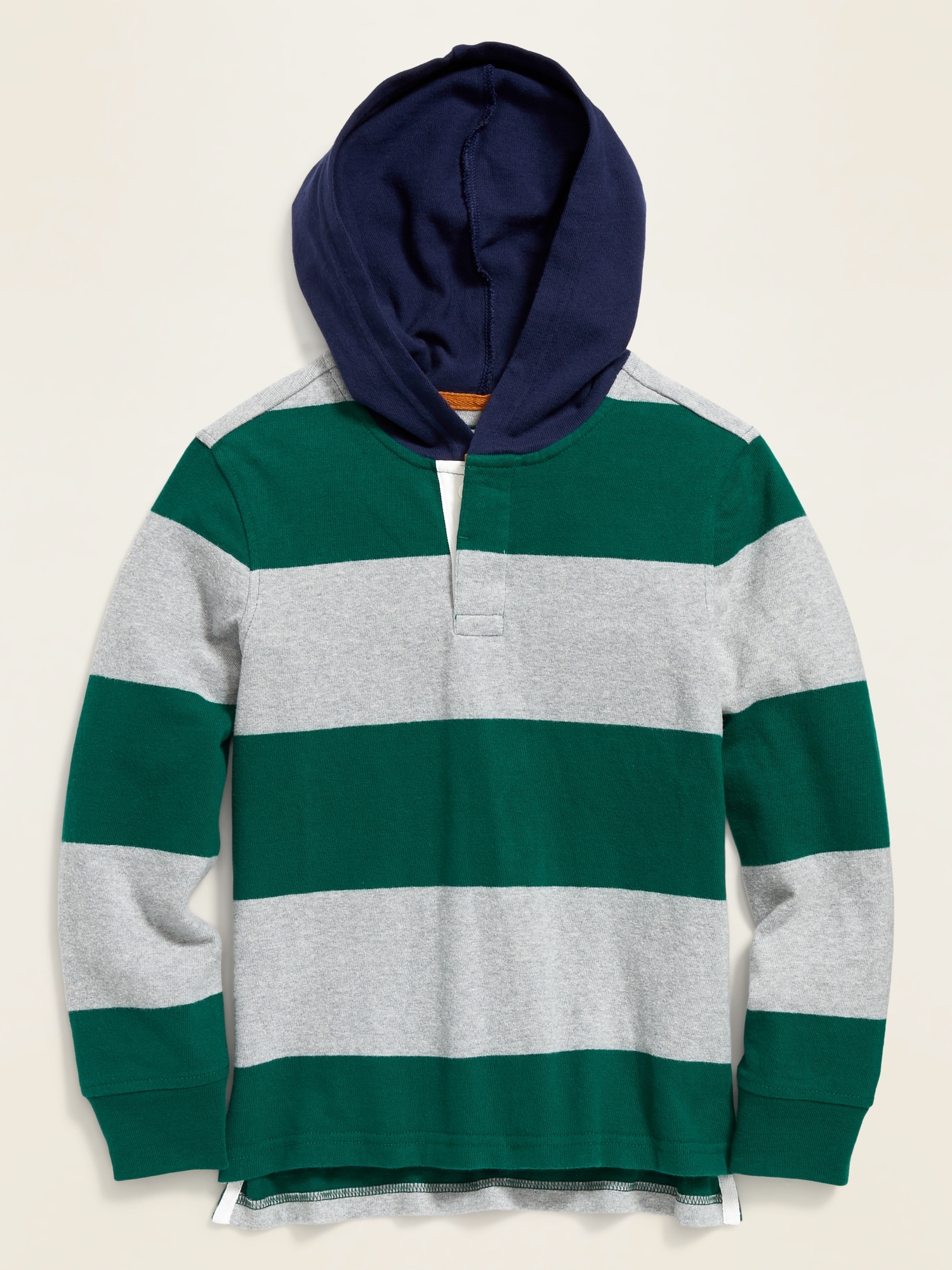 Hooded rugby outlet shirt