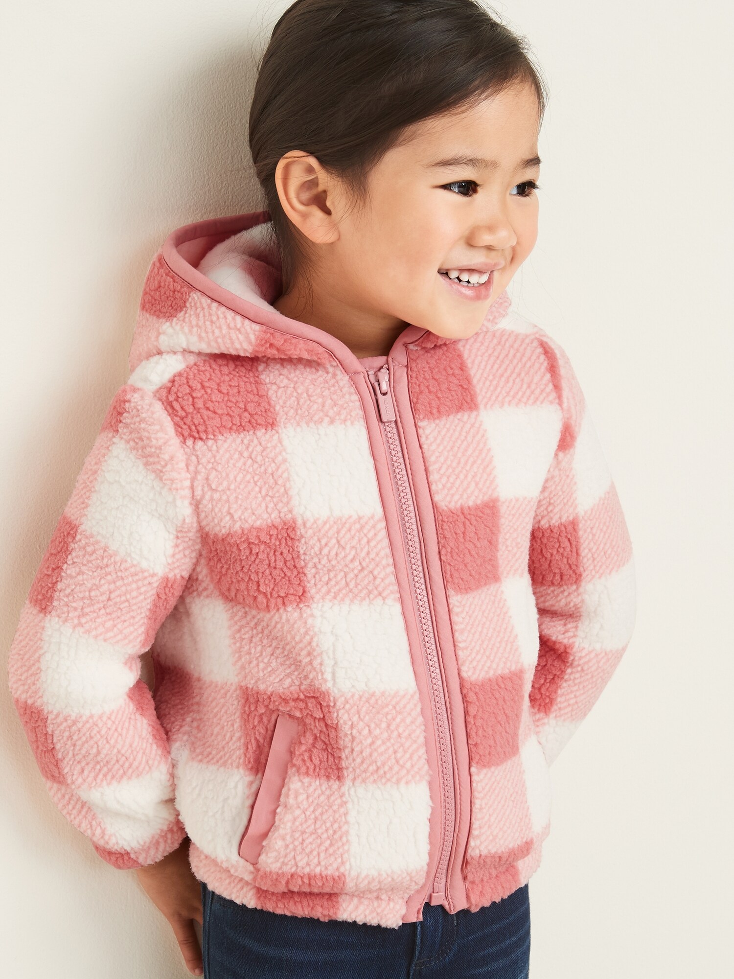 sherpa hoodie toddler girl