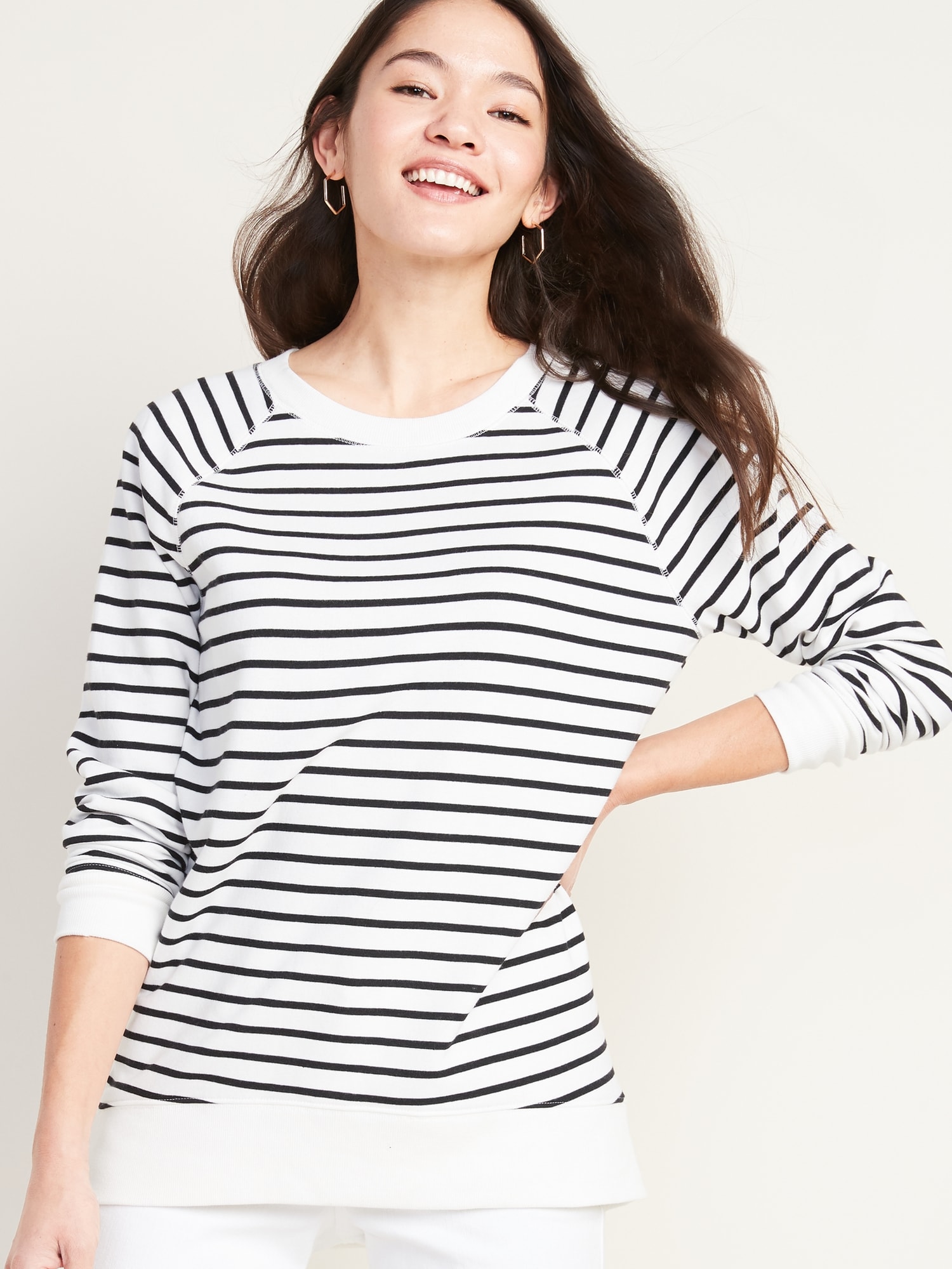 old navy boyfriend tunic sweatshirt