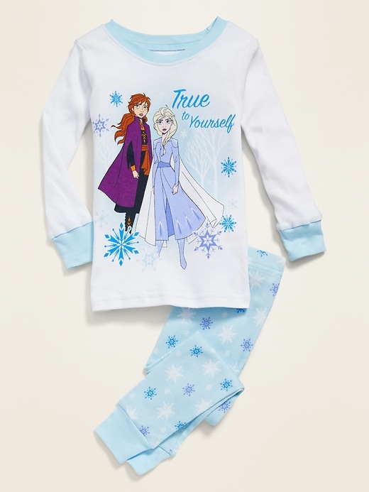 Voir une image plus grande du produit 1 de 2. Pyjama « True to Yourself » La Reine des neiges 2 de Disney pour toute-petite fille et bébé