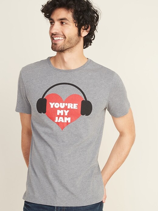 Voir une image plus grande du produit 1 de 1. T-shirt à imprimé « You're My Jam » pour homme