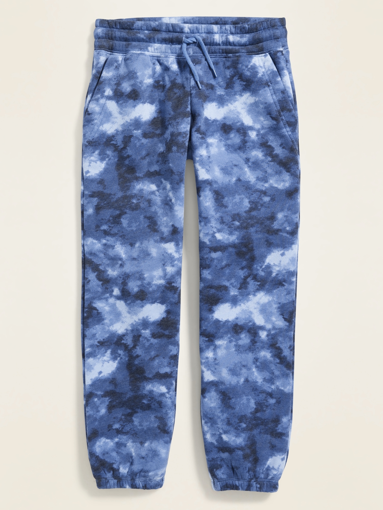 girls navy blue joggers