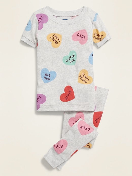 View large product image 1 of 2. Sweetheart Graphic Pajama Set for Toddler Girls & Baby