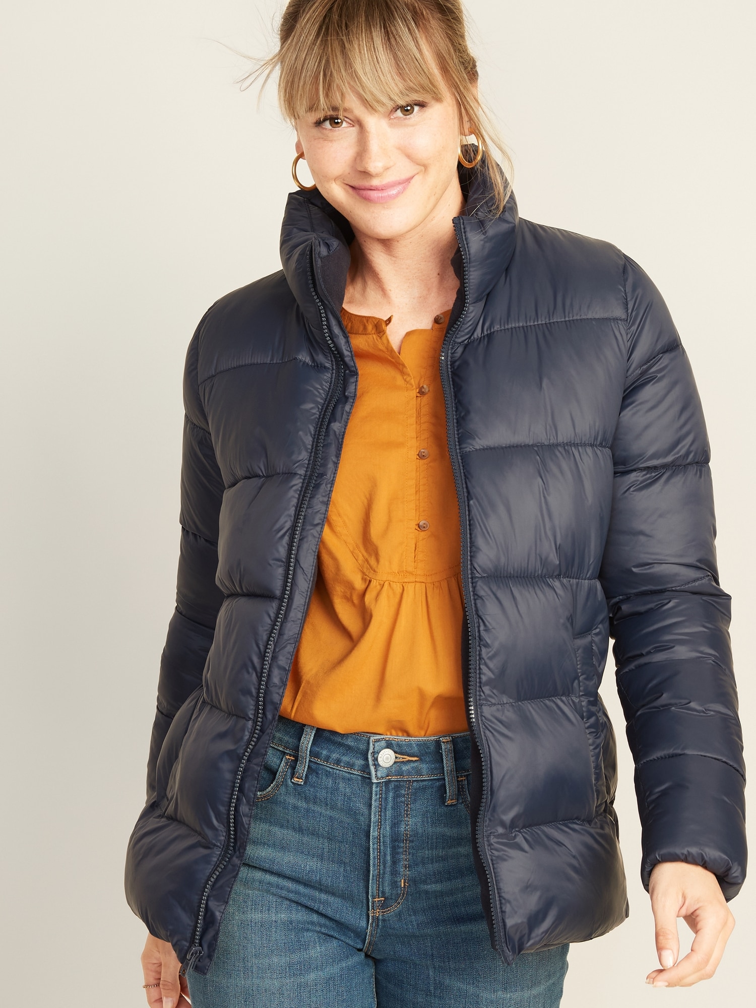 Frost Free Puffer Jacket for Women Old Navy