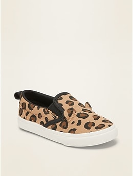 Cheetah slip deals on sneaker