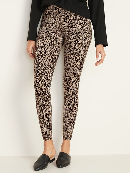 View large product image 1 of 1. High-Waisted Stevie Ponte-Knit Pants for Women