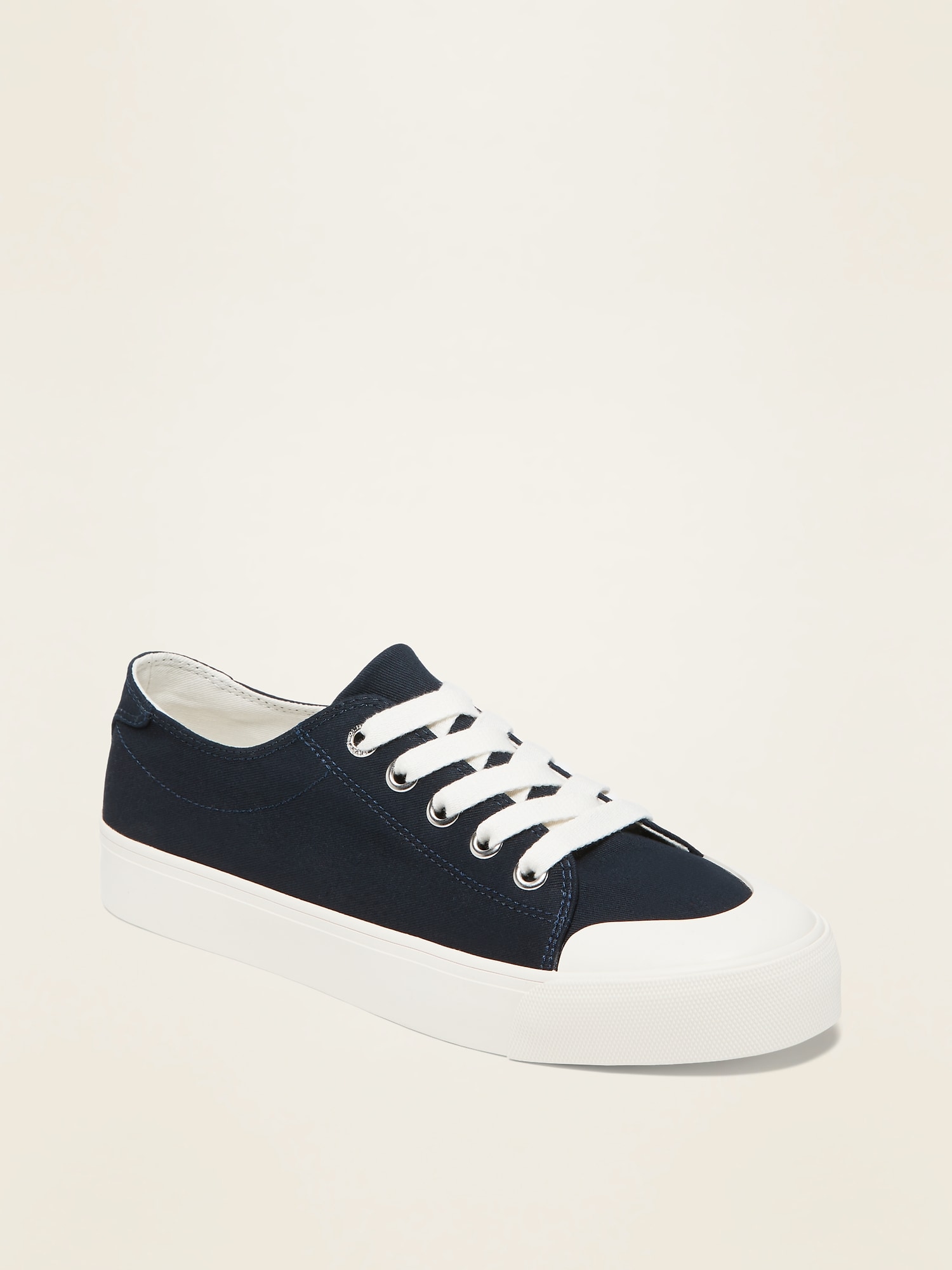 Navy clearance platform sneakers