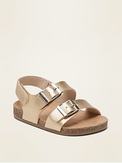 gap baby buckle sandals
