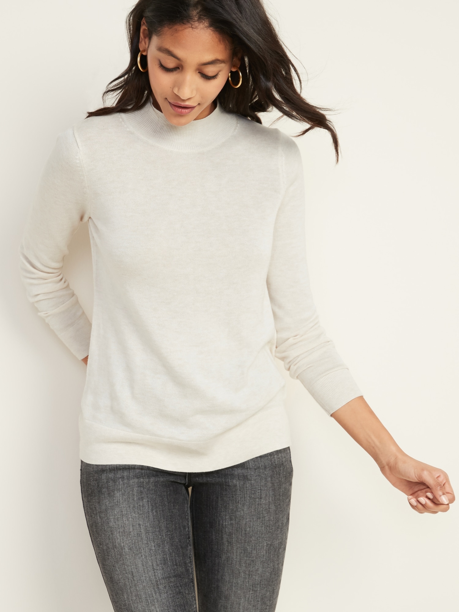 White turtleneck clearance old navy