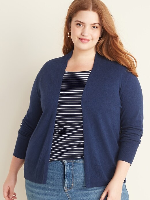 Plus size 2025 navy sweater