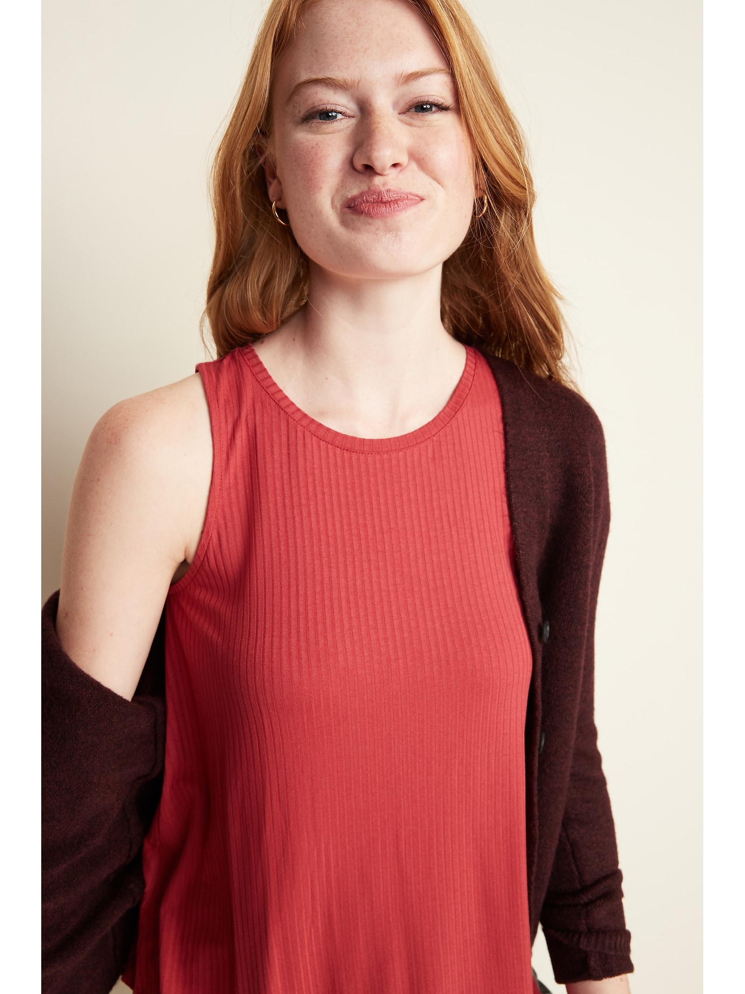 old navy high neck swing tank