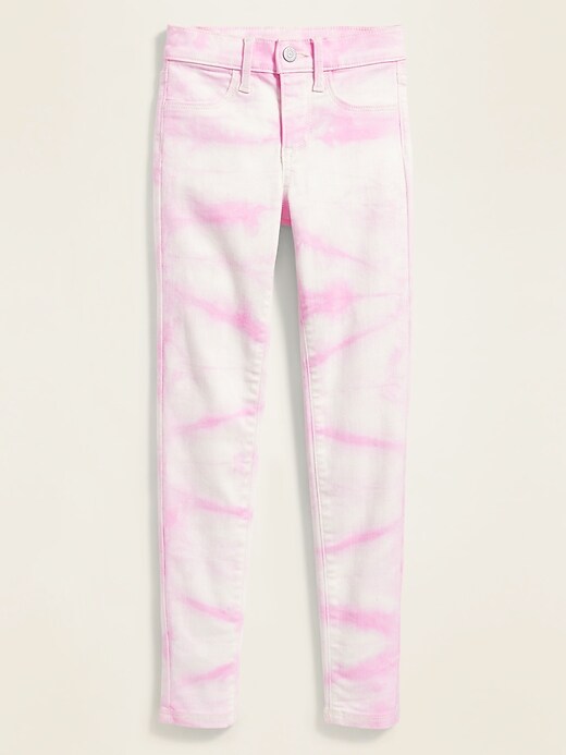 View large product image 2 of 3. Ballerina 360&#176 Stretch Tie-Dye Jeggings for Girls