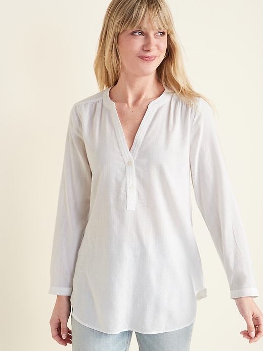Image number 1 showing, Lightweight Popover Tunic