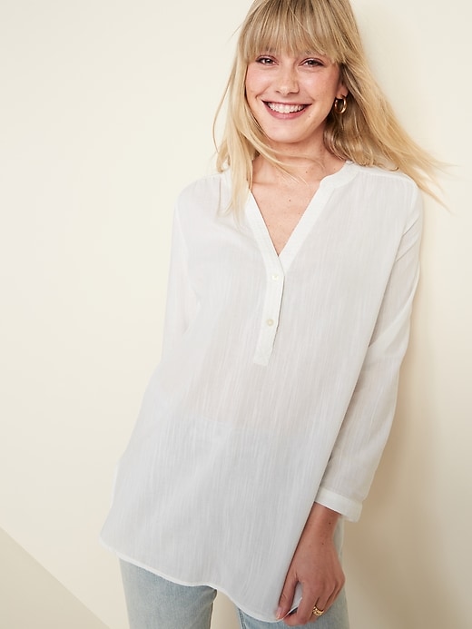 Image number 4 showing, Lightweight Popover Tunic