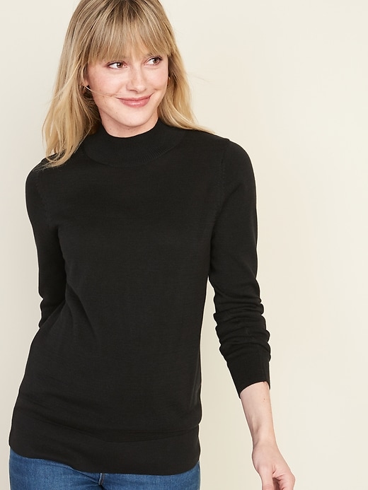 Old Navy Rib-Knit Turtleneck for Women - 551046043