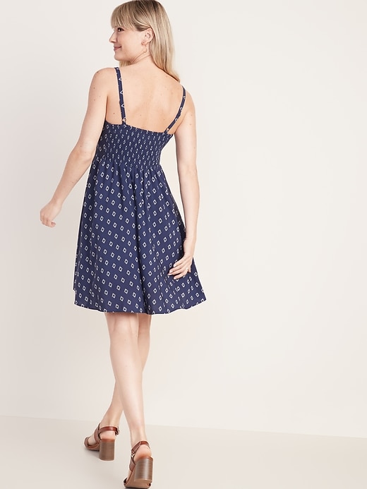 old navy blue polka dot dress