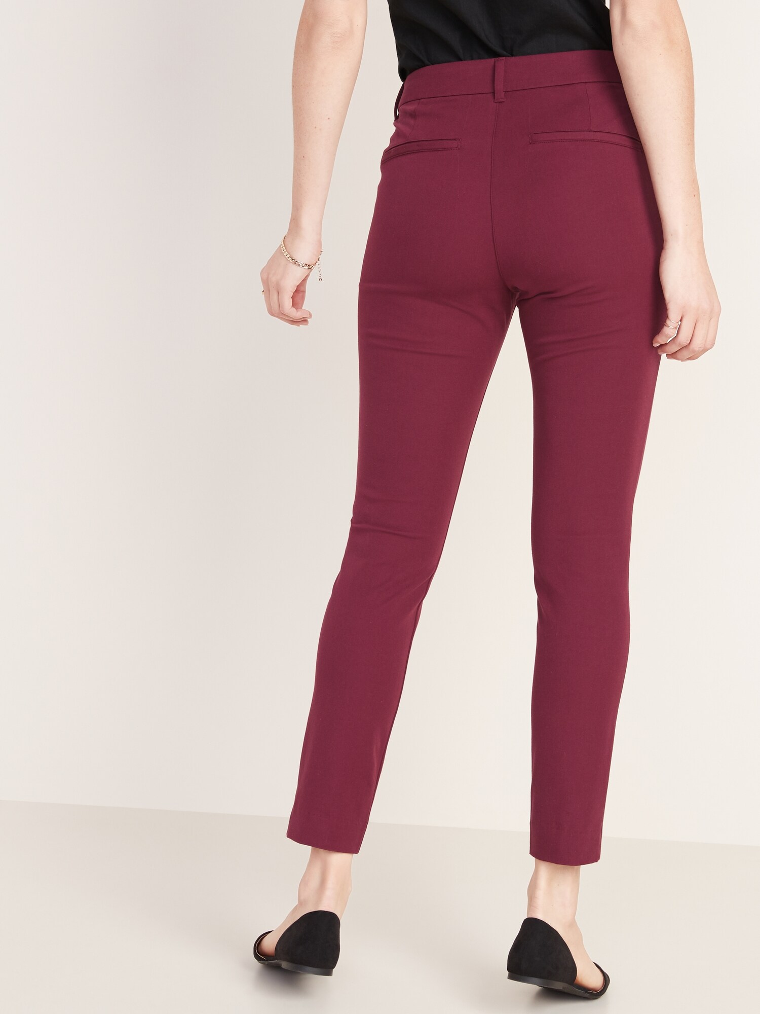 AllNew HighWaisted Pixie Ankle Pants for Women Old Navy
