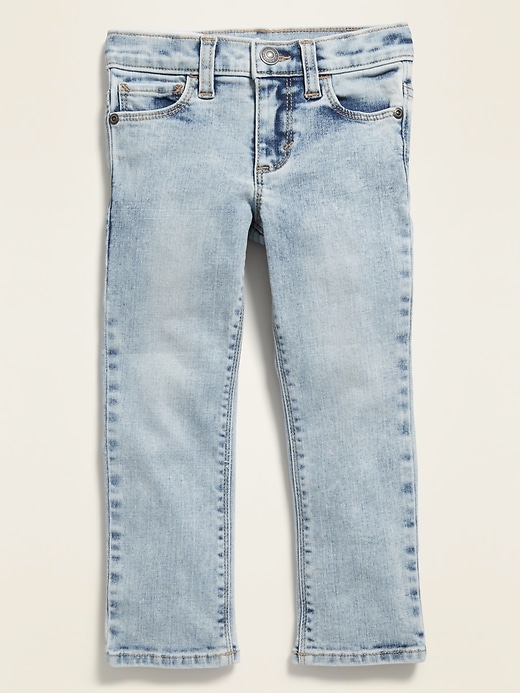 View large product image 1 of 2. Karate Built-In Flex Max Acid-Wash Jeans for Toddler Boys