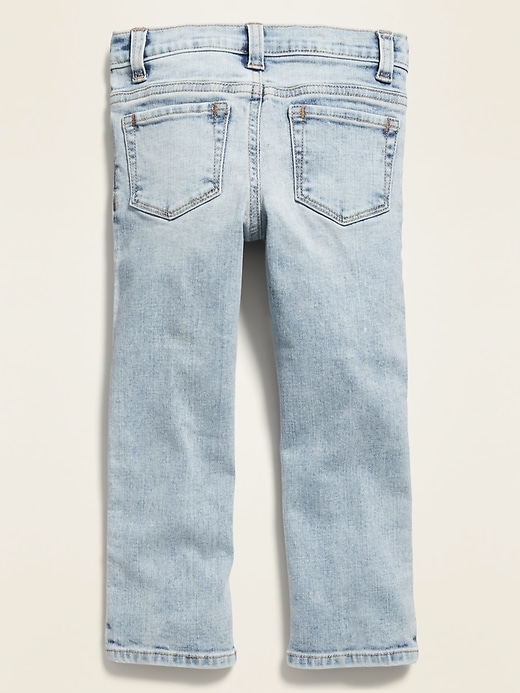 View large product image 2 of 2. Karate Built-In Flex Max Acid-Wash Jeans for Toddler Boys