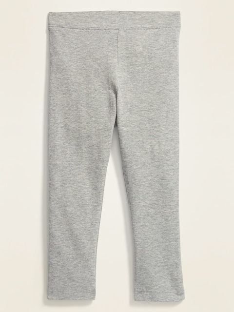 Collants sans pieds en jersey pour toute-petite fille
