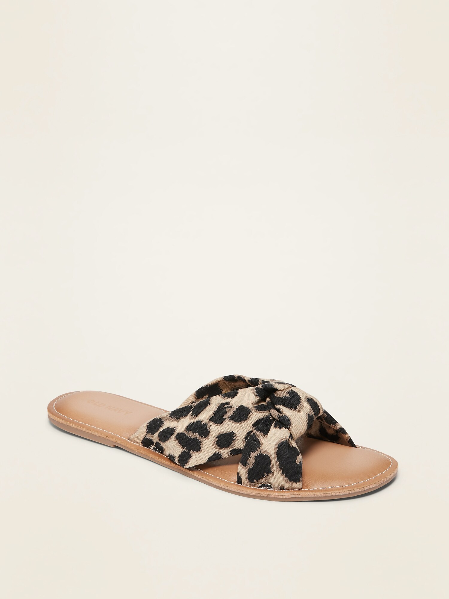 womens leopard slides