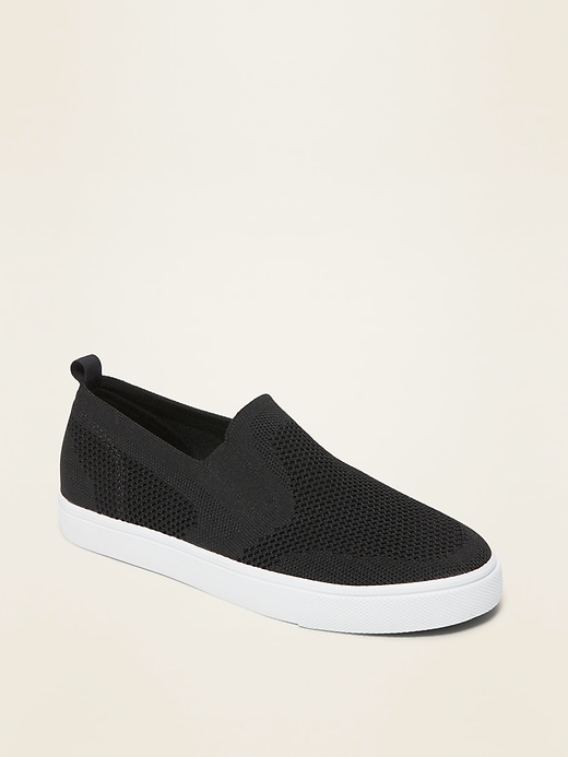 View large product image 1 of 3. Textured-Knit Slip-Ons For Boys