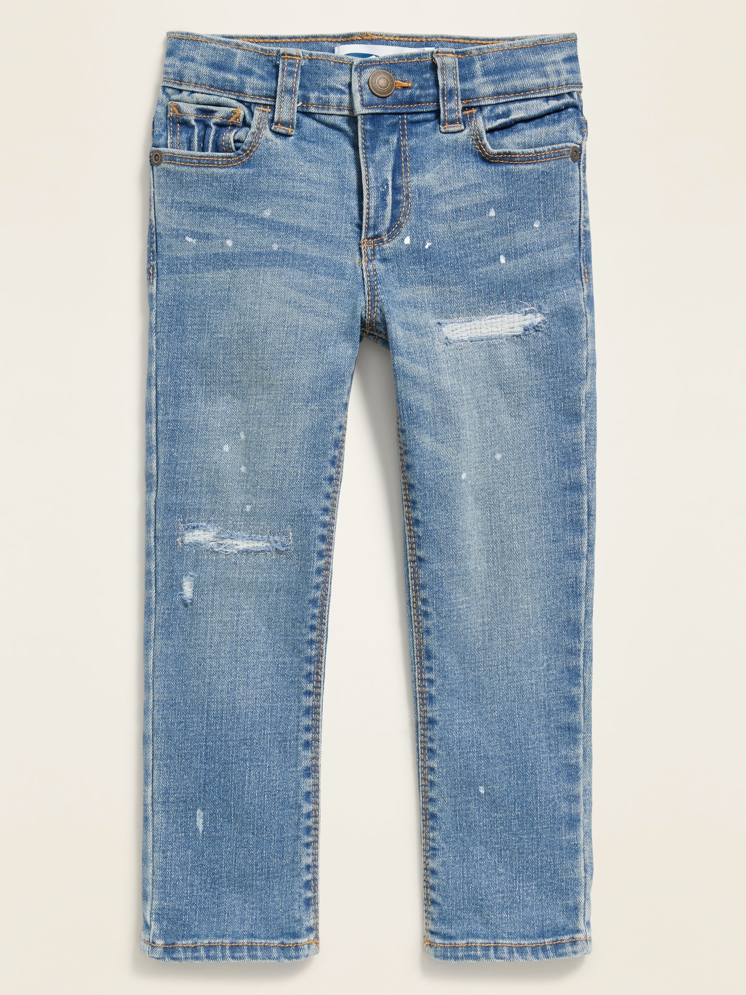 Boys distressed skinny sales jeans