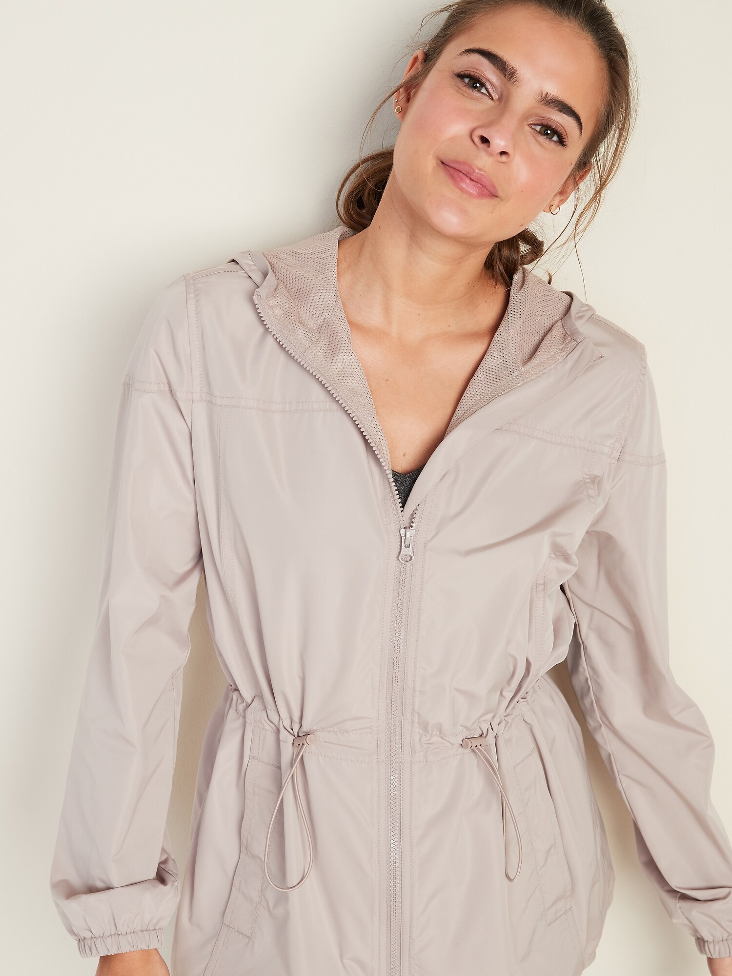 Navy on sale anorak womens