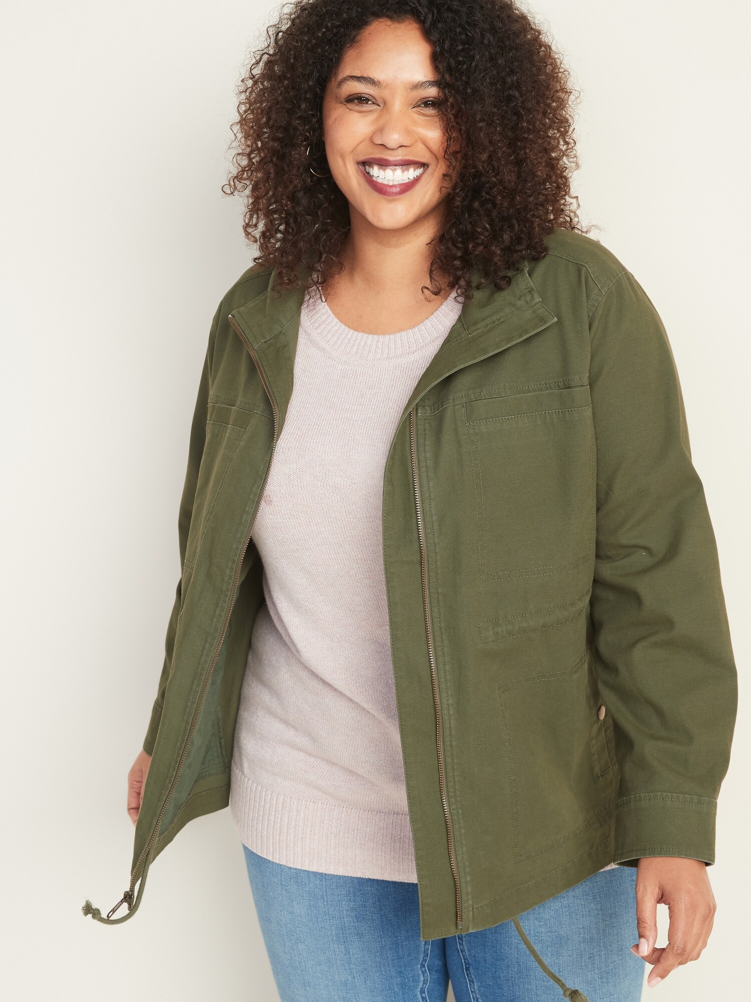 Old navy womens plus hot sale jackets