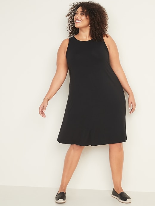 Black swing dress old navy best sale