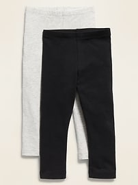Image number 1 showing, Leggings 2-Pack for Toddler Girls