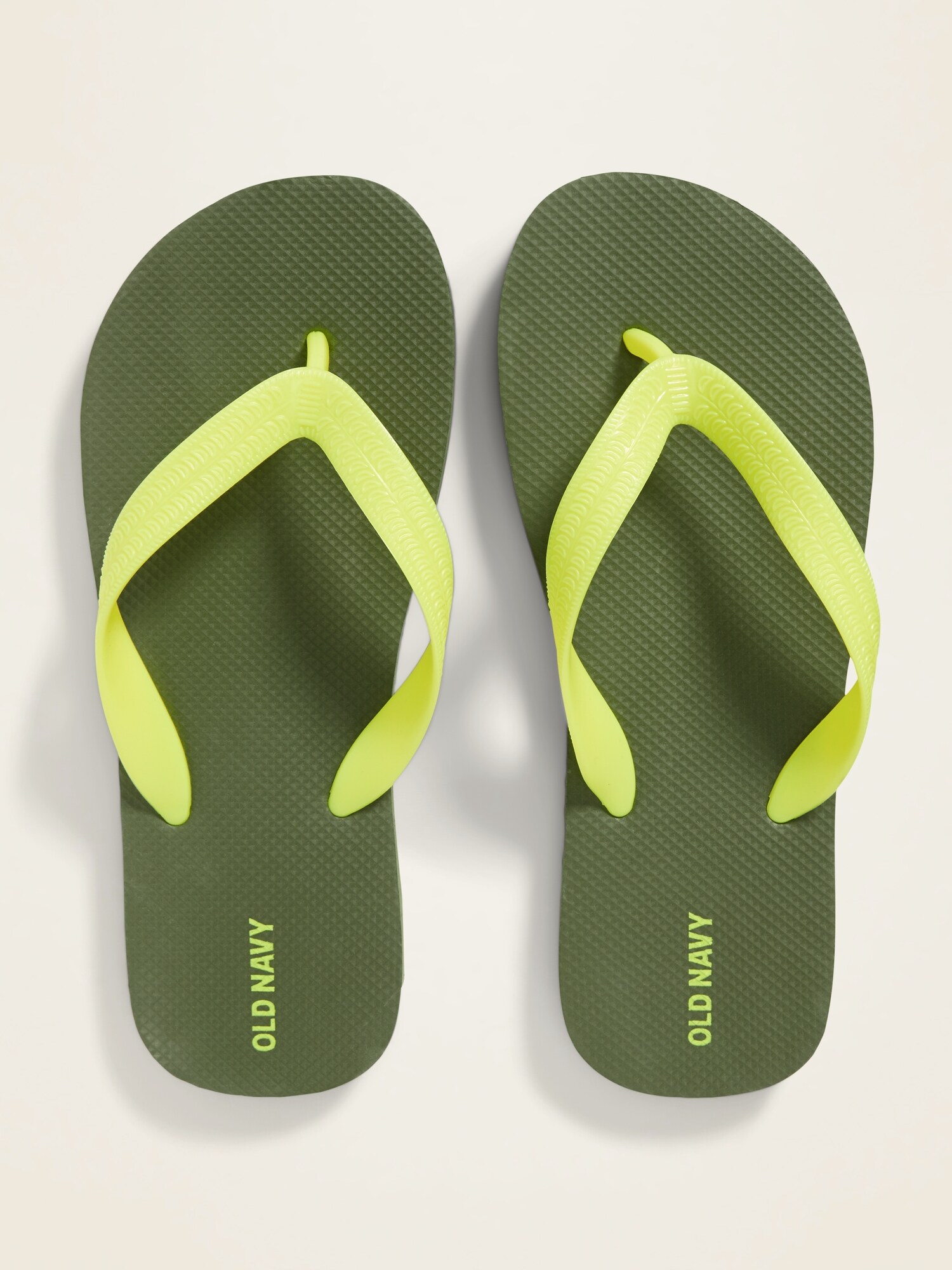 Neutral colored sale flip flops