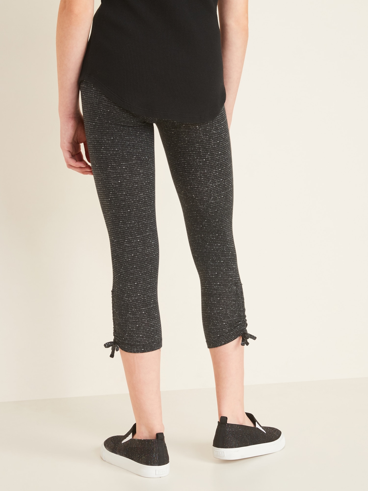 Girls Cropped Leggings