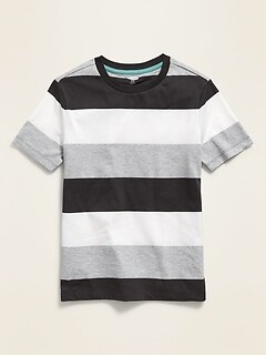 Bold-Stripe Softest T-Shirt for Boys